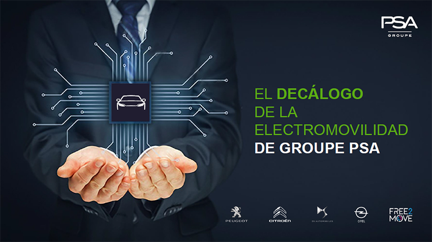 Decálogo de Electromovilidad del Grupo PSA.