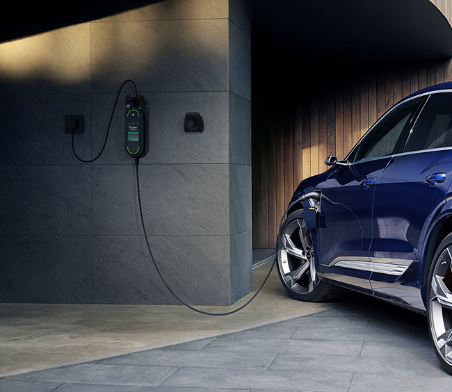 El Audi e-tron con el sistema de carga optimizada está ya en fase de pruebas.