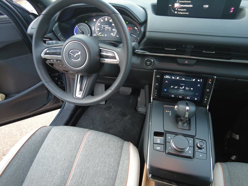 Interior del Mazda MX-30