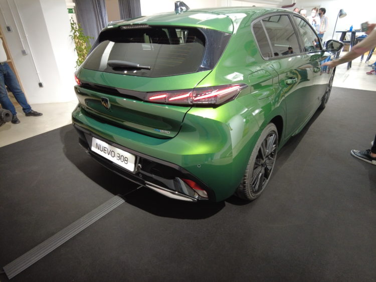 peugeot 308 phev vehículo eléctrico 2021