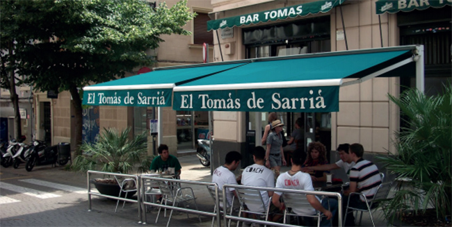 Bar El Tomás de Sarriá en Barcelona