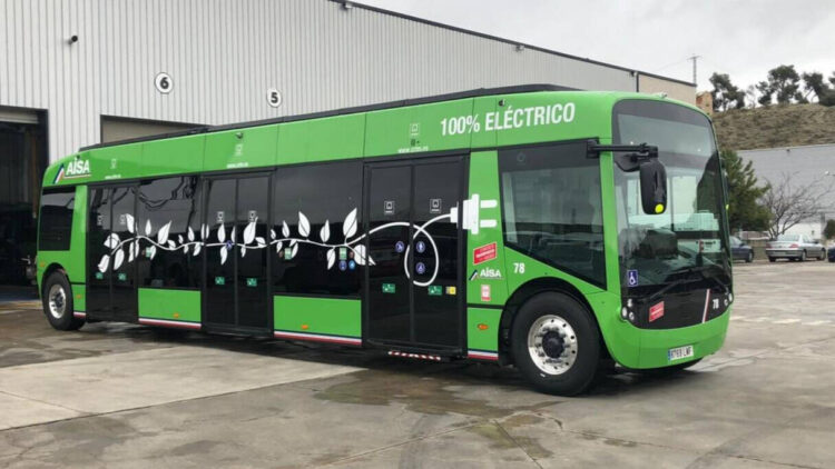 autobús 100% eléctrico