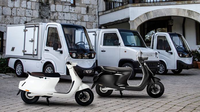 Vehículos del acuerdo entre Invicta Electric y Wellta Motors.