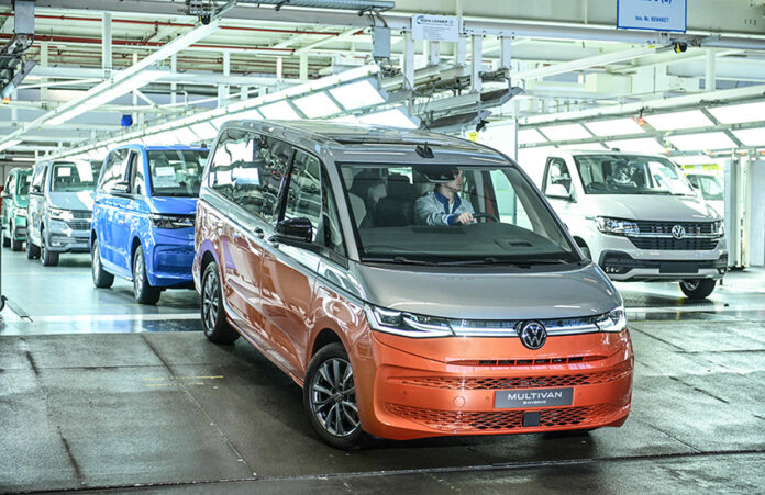 Producción del nuevo VW Multivan.