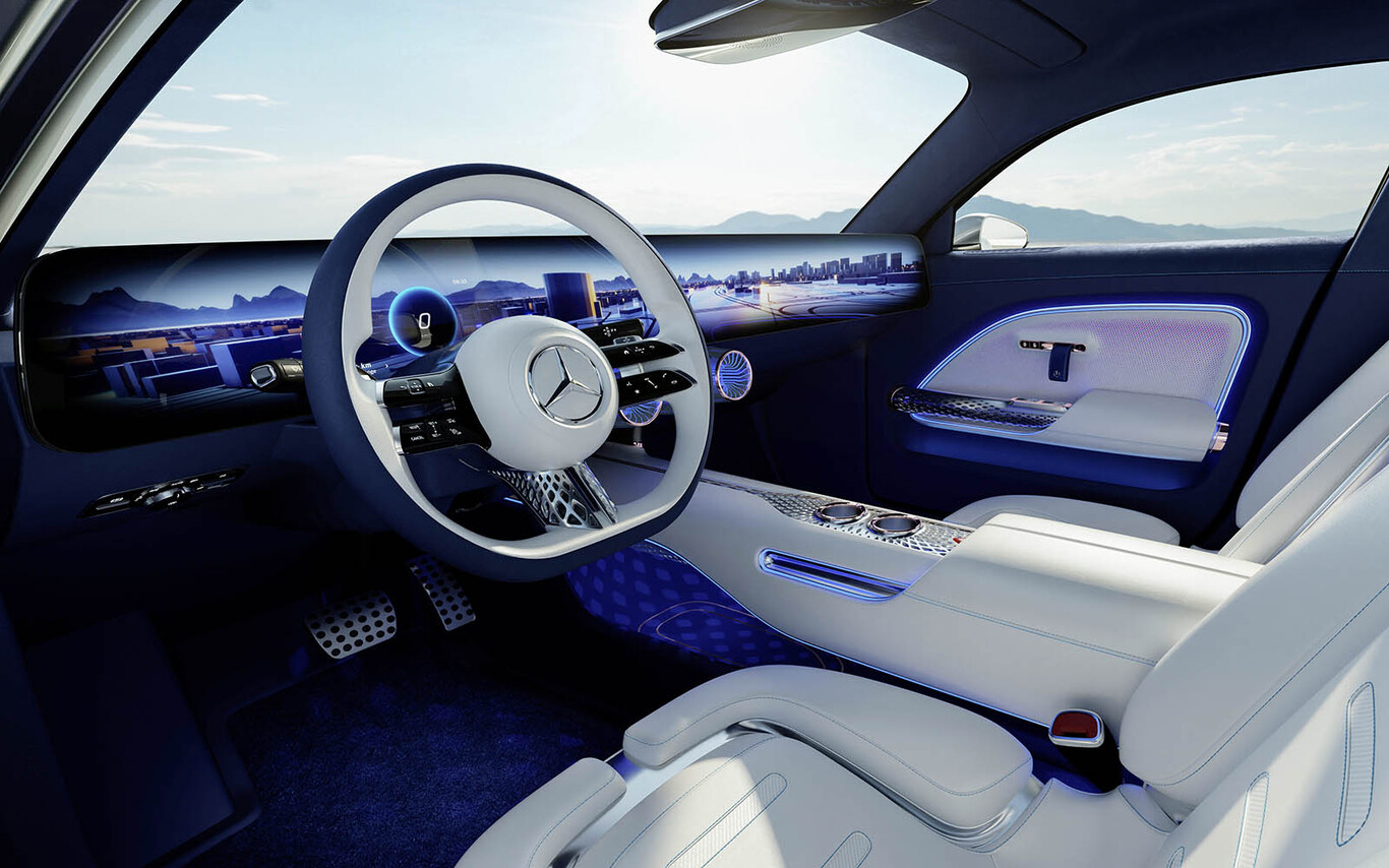 Mercedes Vision EQXX interior