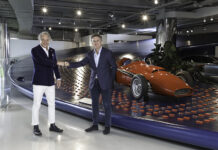 Davide Grasso, CEO de Maserati, y Alejandro Agag, fundador de la Fórmula E.
