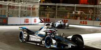 Los monoplazas de Mercedes lideraron el primer E-Prix de Ad Diriyah.