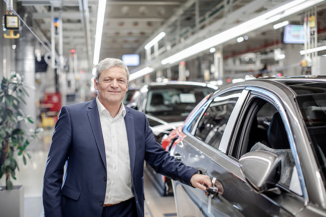 Helmut Stettner, CEO de Audi-FAW NEW.
