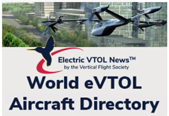 El directorio de VFS llega ya a 600 prototipos de eVTOL.