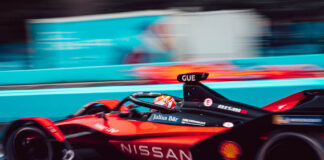 Max Günther. Nissan e.dams. E-Prix Roma. FIA Fórmula E 2021-2022. Fotógrafo: Dan Bathie.