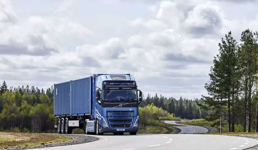 Camión de hidrógeno de Volvo Trucks
