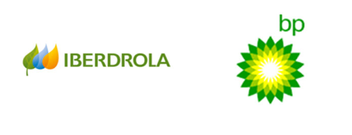 Logos de Iberdrola y bp