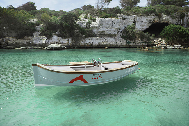 Barcos de SEAT MÓ en Menorca