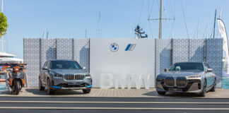BMW en el puerto deportivo de Palma de MAllorca.