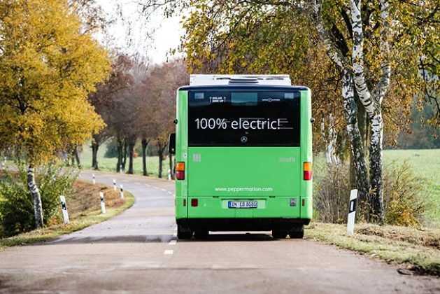 Pepper bus Electric: el primer bus eléctrico con tecnología solar