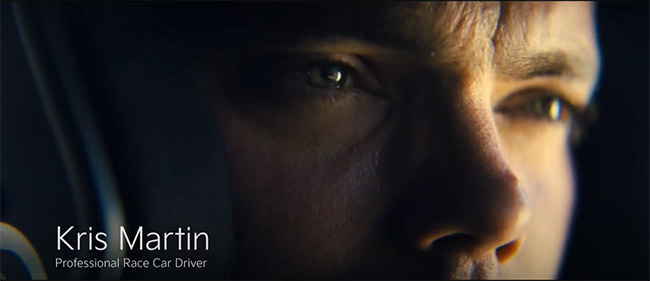 Kris MArtin, protagonista del spot: El poder del silencio.