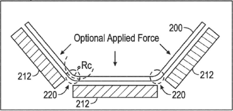 Detalle de la patente del parabrisas del Tesla Cybertruck