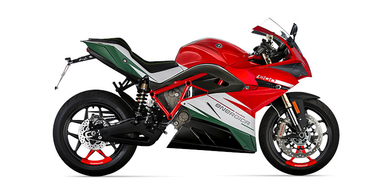 motos eléctricas deportivas Energica Ego+ Tricolore