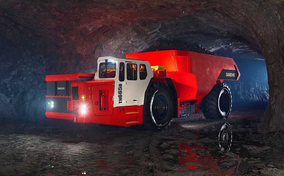 Sandvik 'TH665B', el camión eléctrico más grande del mundo