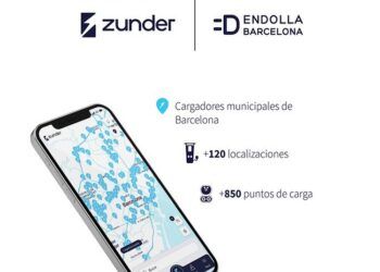 La carga de vehículos eléctricos en Barcelona podrá gestionarse con la aplicación de Zunder