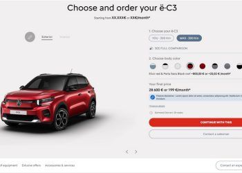 He probado el nuevo sistema de venta online del Citroën ë-C3 y en 10 minutos tengo coche nuevo