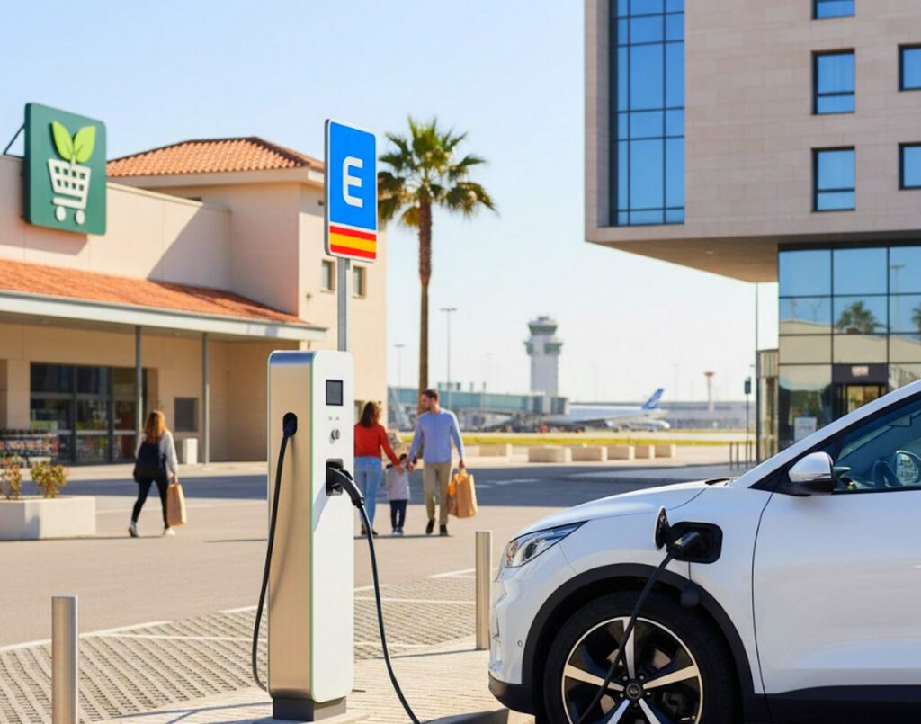Puntos de carga gratuitos en España: descubre dónde conectar tu coche eléctrico sin pagar