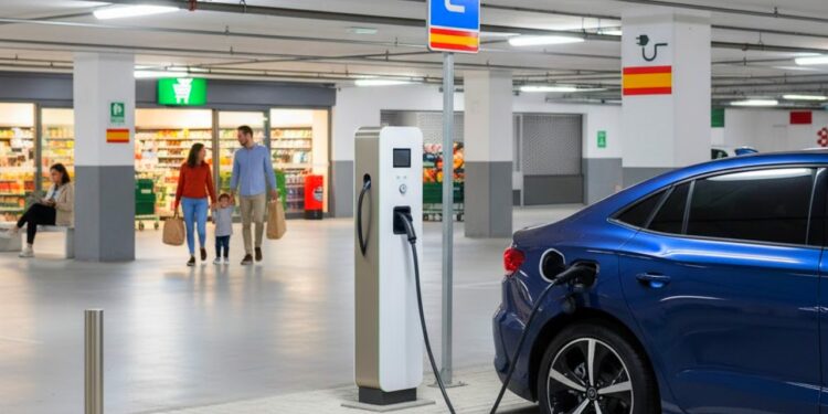 Cargar el coche eléctrico gratis es posible en España