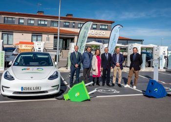 Burgos ya tiene su primera estación de carga ultrarrápida en funcionamiento