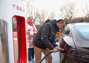 Cargador Tesla Supercharger