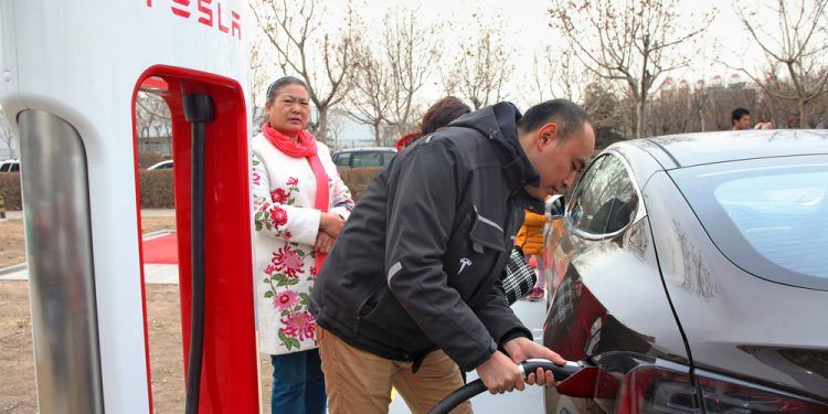 Cargador Tesla Supercharger