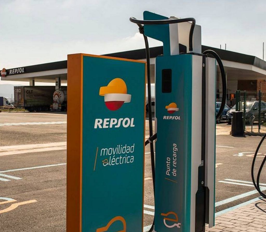 Punto de carga de Repsol