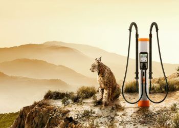 Punto de recarga para coches eléctricos