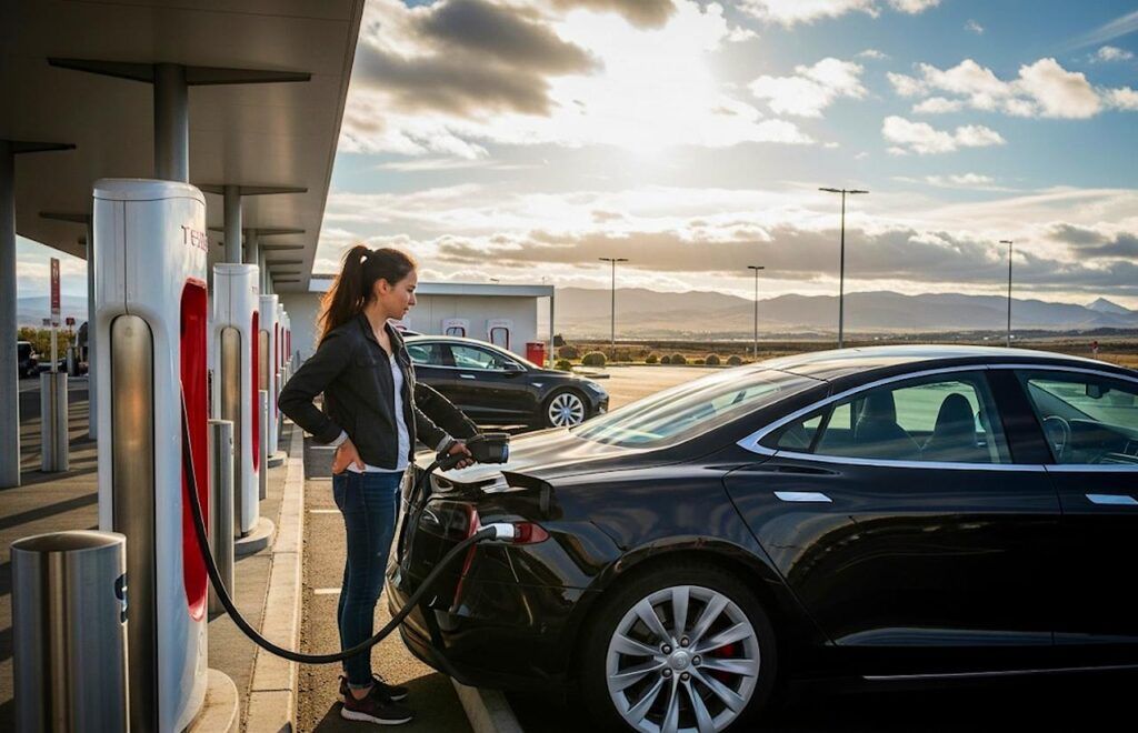 supercargadores Tesla en España 2025