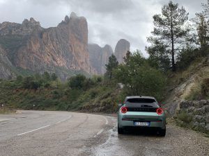 Lancia Ypsilon en el Pirineo