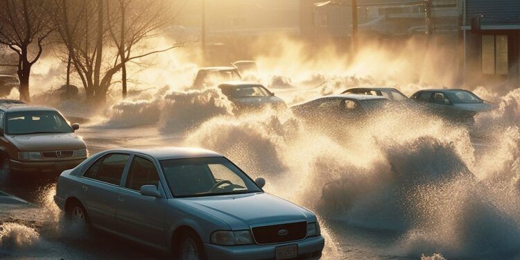 coches y agua