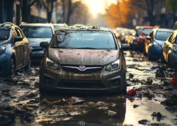 Qué hacer su entra agua en el motor de un coche eléctrico