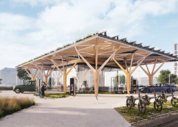 Explicamos qué es un eco-hub de recarga con el primero de Eranovum en España