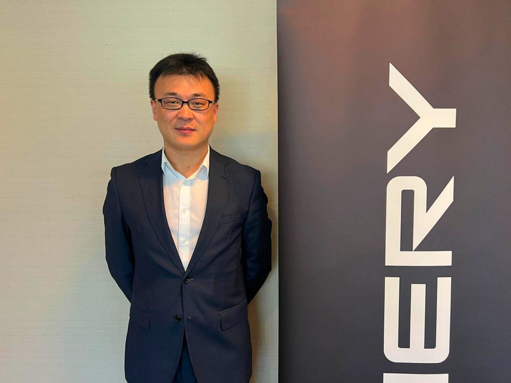 Charlie Zhang, vicepresidente ejecutivo de Chery