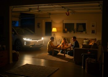 el coche eléctrico es la solución ante los apagones gracias a la carga bidireccional