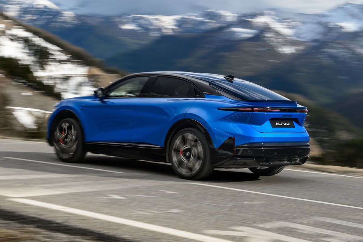 Alpine A390 trasera Alpine A390 trasera