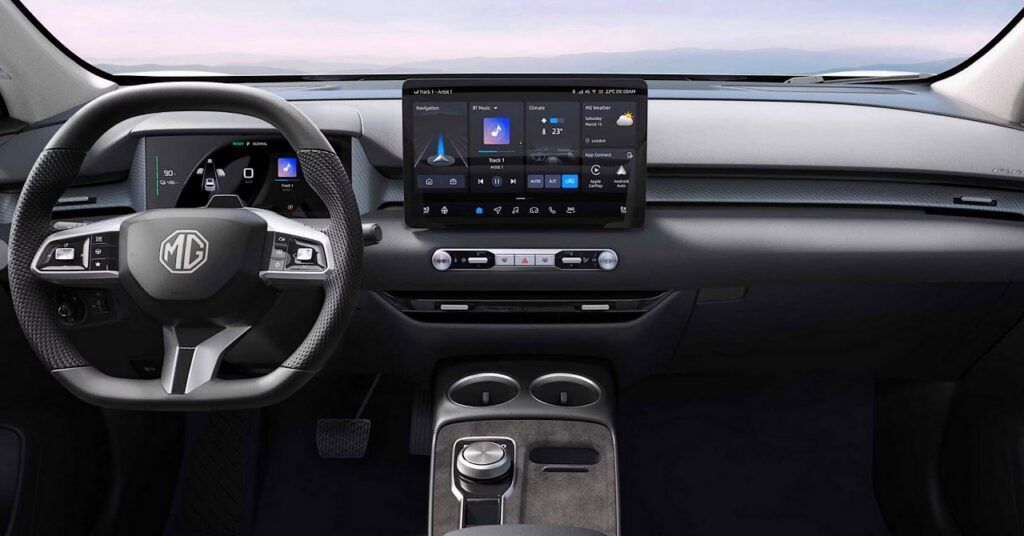 MG S5 EV interior
