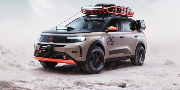 opel frontera gravel