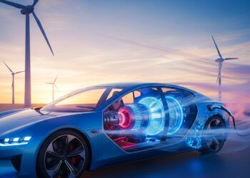 generador por aire para recargar coches eléctricos