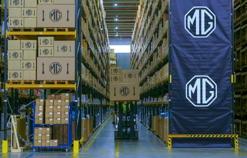 Almacén logístico de MG en Guadalajara