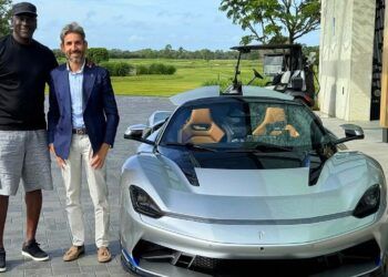 Pininfarina Battista Targa de Michael Jordan