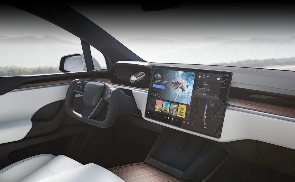 Tesla Model X interior