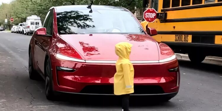 Video Tesla Model Y autónomo