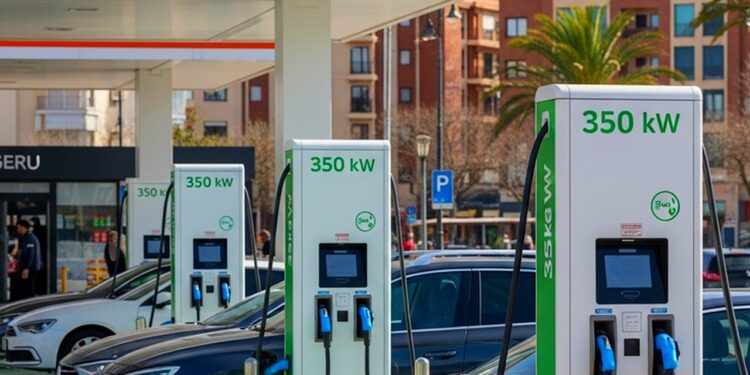 cargadores 350 kW