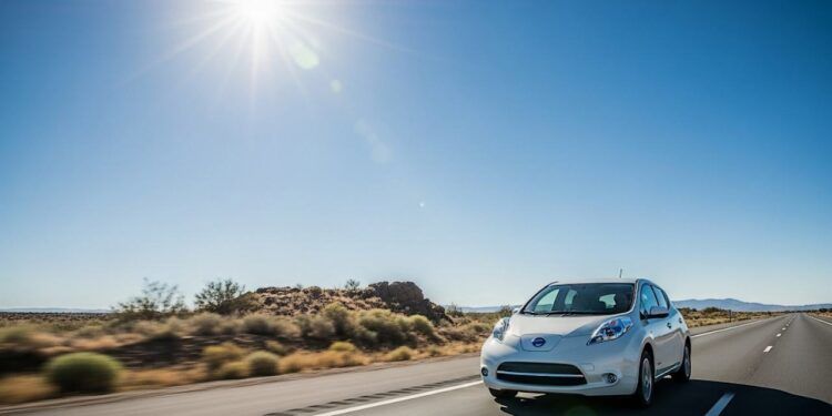 Consejos coche eléctrico verano