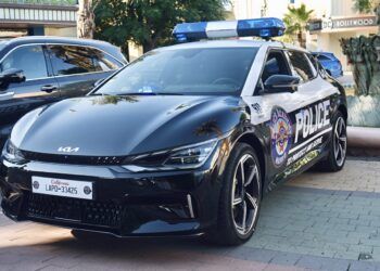 KIA EV6 en Parque Warner